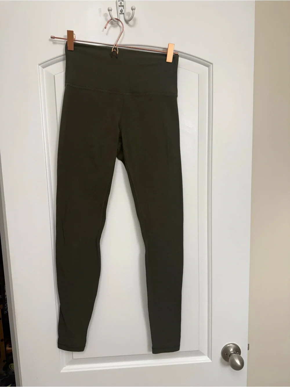 lululemon athletica Olive Green High-Waist Leggings